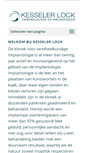 Mobile Screenshot of implantologie.nl